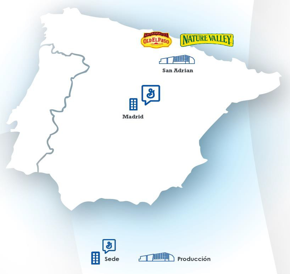 Spain - map image